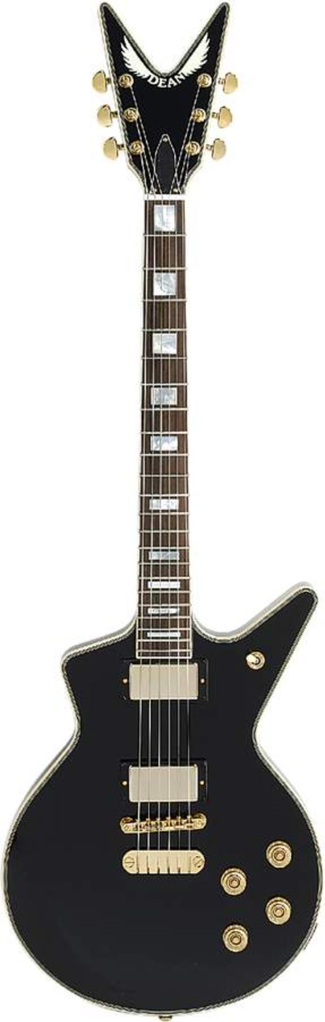 It wouldn't be a Dean without a uniquely wacky headstock